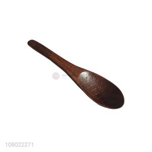 Delicate Design Fish Pattern Wooden Spoon