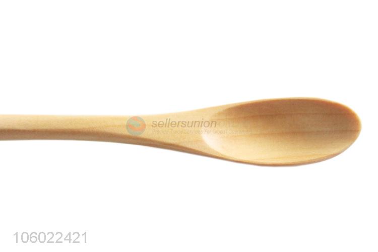 New Design Wooden Long Handle Coffee Spoon