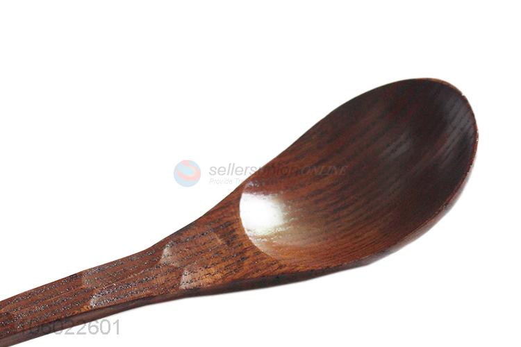 Unique Design Diamond Pattern Wooden Spoon For Household