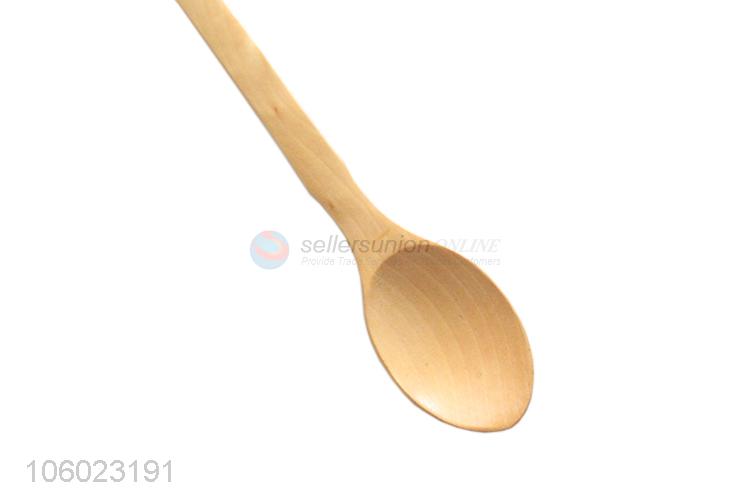 Professional Manufacture Wooden Fish Tail Spoon Dinner Spoon