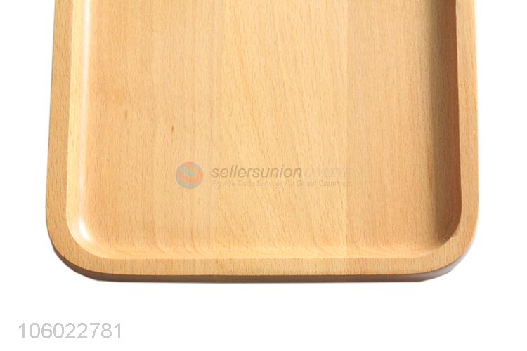 Top Quality Square Salad Bowl Delicate Wooden Tableware