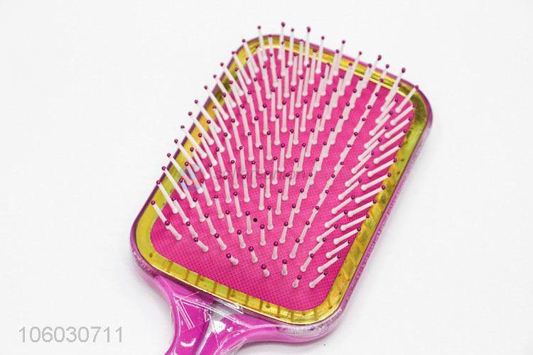 Custom Colorful Hairdressing Comb Massage Hair Brush