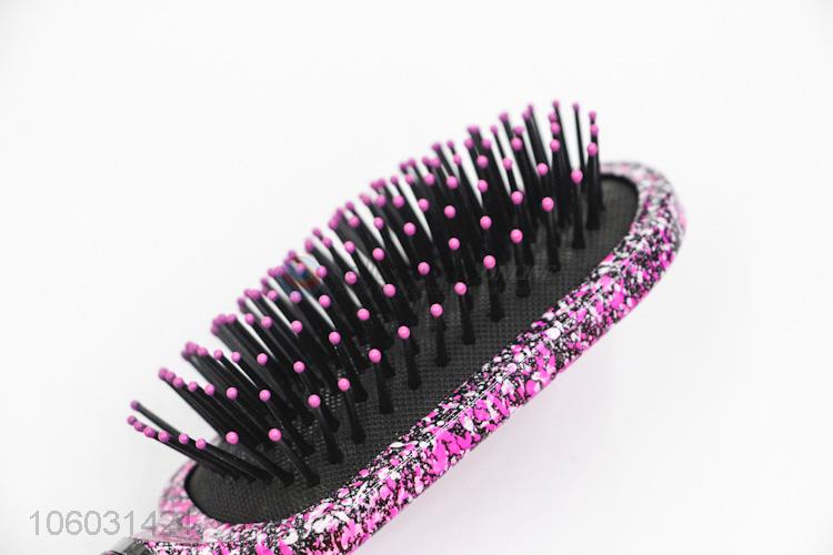 Custom Colorful Massage Hair Brush Hairdressing Comb