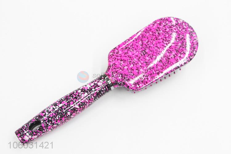 Custom Colorful Massage Hair Brush Hairdressing Comb