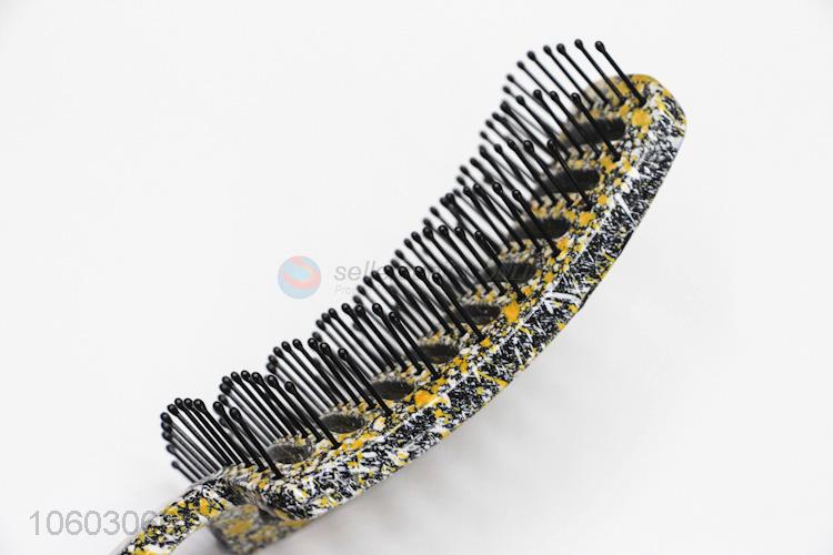 Fashion Ergonomic Design Plastic Massage Hair Brush/Comb