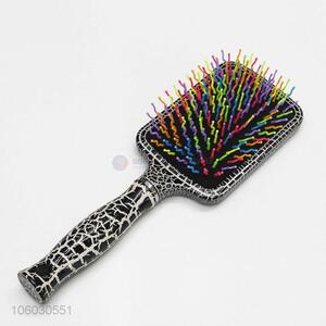 Newest Colorful Massage Hair Brush Plastic Hair Comb