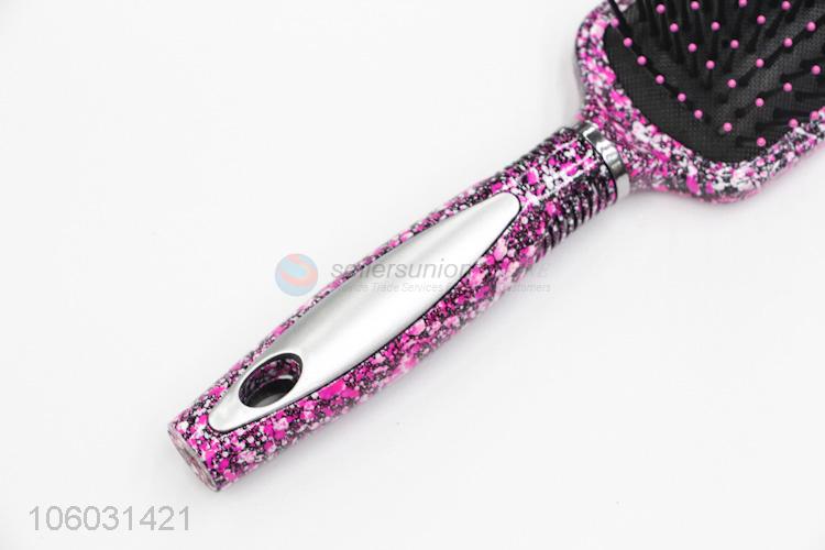 Custom Colorful Massage Hair Brush Hairdressing Comb