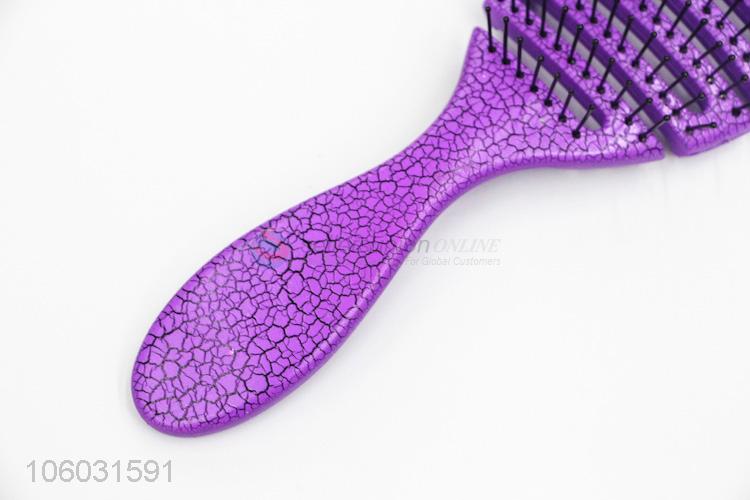 Unique Design Colorful Hair Brush Plastic Hair Comb