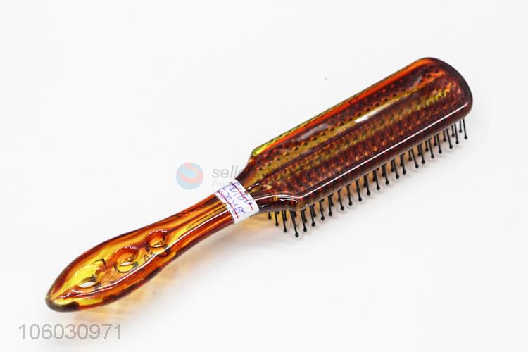 New Design Plastic Hair Brush Message Hair Comb