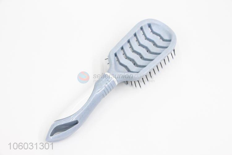 Fashion Colorful Plastic Hair Comb With Hanging Hole