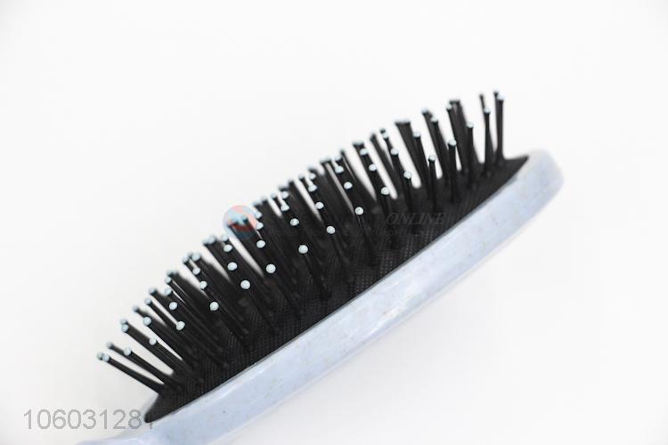 New Design Oval Plastic Massage Hair Brush