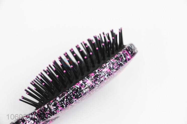 Fashion Plastic Hair Brush Head Massager Hair Comb