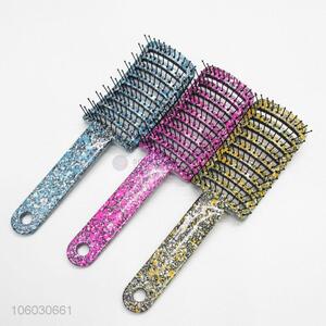 Fashion Ergonomic Design Plastic Massage Hair Brush/Comb