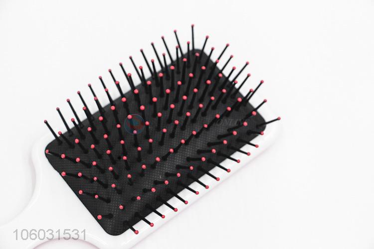 Custom Plastic Rectangle Hair Brush Best Hair Comb