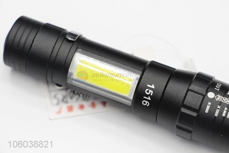 Factory Supply Multifunction Zinc Alloy Flashlight