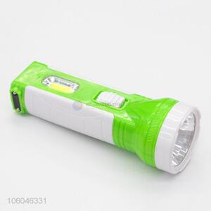 New solar energy flashlight led rechargeable torch flashlight