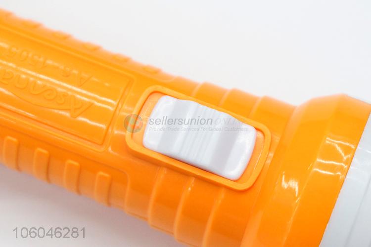 Wholesale dry battery plastic mini  flashlight torch flashlight