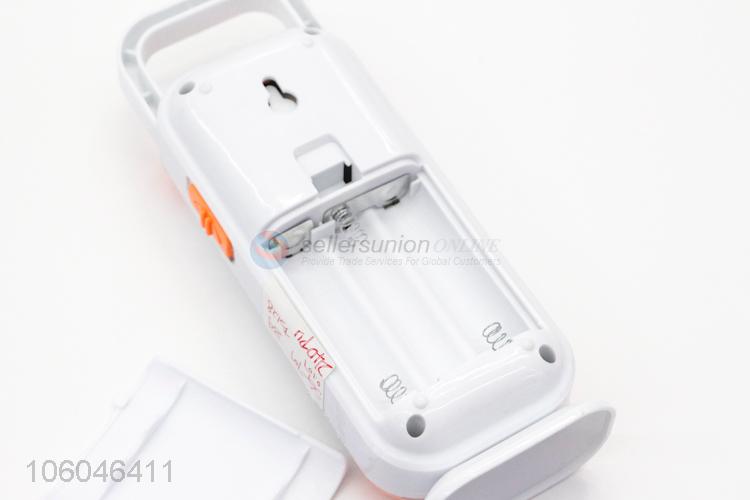 Portable emergency light led light with dry battery cabin for outdoor work