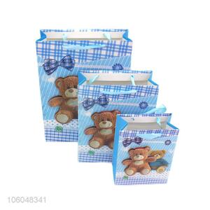 Hot Selling Bear Pattern Paper Gift Bag