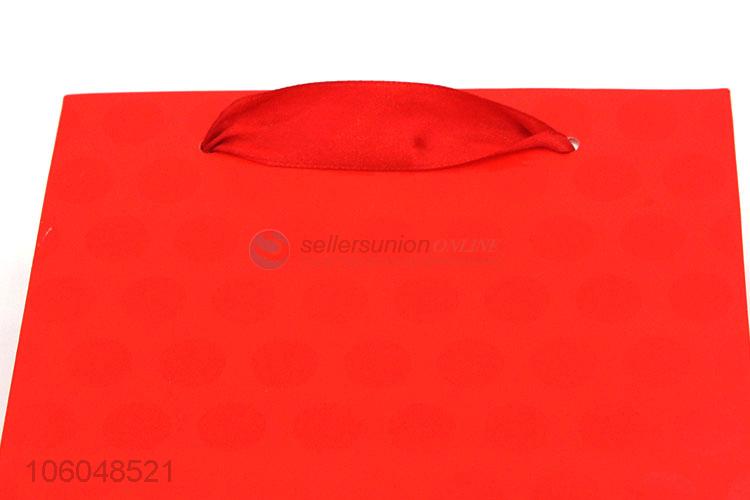 Custom Pure Color Gift Bag Cheap Paper Hand Bag