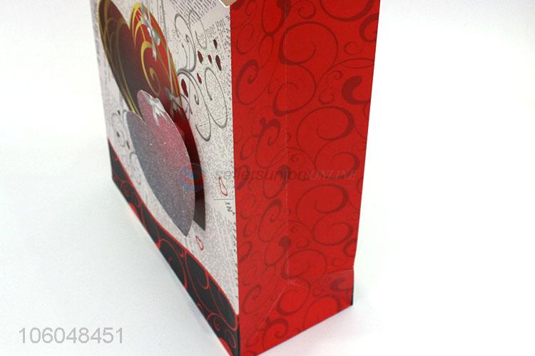 Hot Sale Heart Design Paper Gift Bag Present Bag