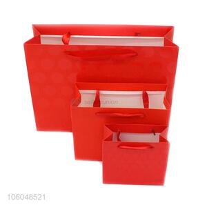 Custom Pure Color Gift Bag Cheap Paper Hand Bag