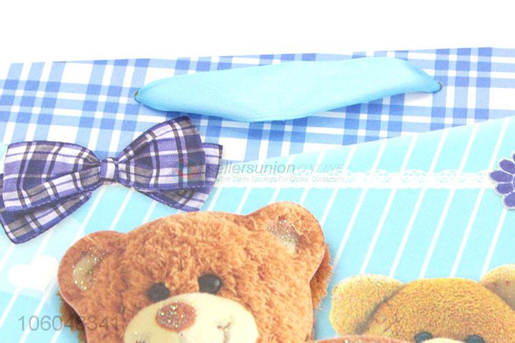 Hot Selling Bear Pattern Paper Gift Bag