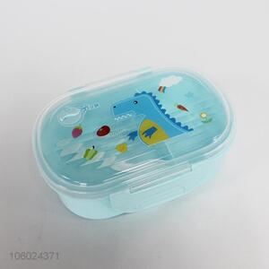 Lovely plastic children cartoon box baby food container kids lunch box