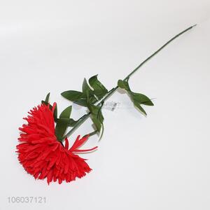 Wholesale Top Quality Red Chrysanthemum Artificial Plant