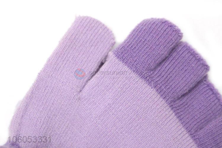 Wholesale new child knitting gloves warm winter gloves