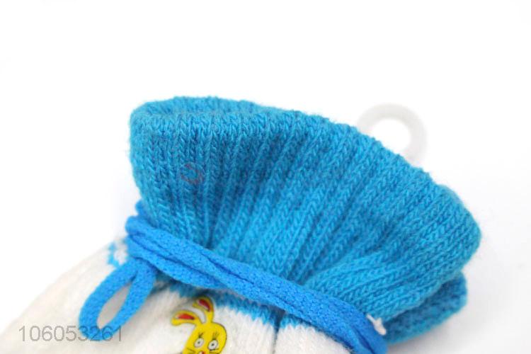 Fashion winter warm acrylic knitted children gloves