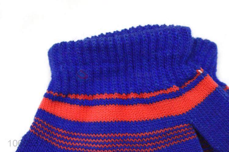 High sales winter children acrylic knitted warm glove