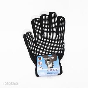 Lowest price men's knitted  dispensing non-slip touch screen gloves