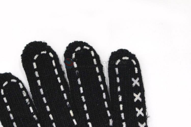 Wholesale cotton yarn dispensing non-slip safety  knitted gloves