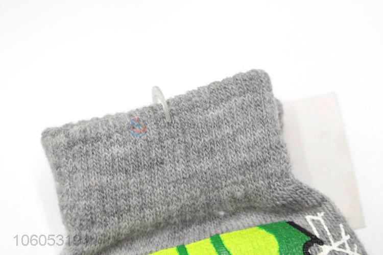 Hot selling knitted five finger gloves winter warm acrylic gloves