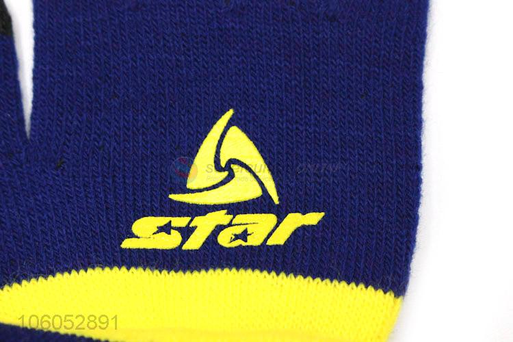 High sales winter men  dispensing non-slip touch screen gloves knitted warm gloves