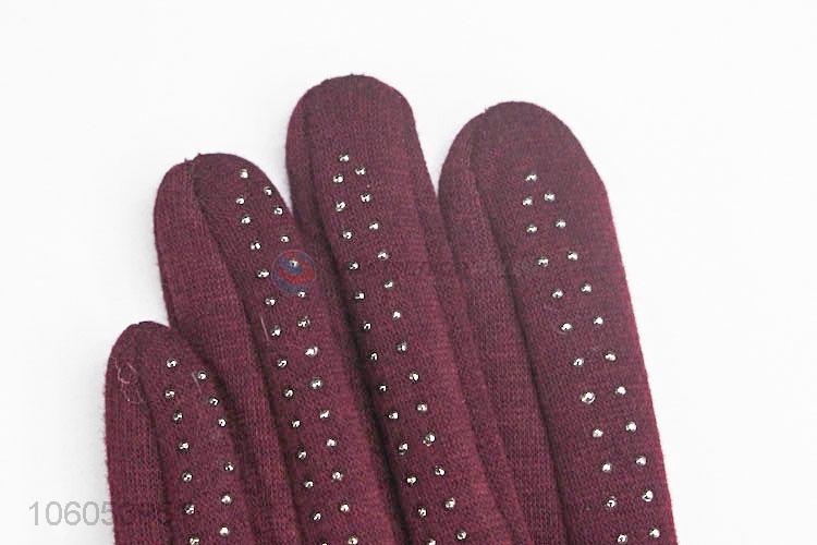 Wholesale Ladies Elegant Warm Gloves Winter Touch Screen Gloves