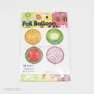 China Manufacturer Fruit Foil Balloon Party Supplies