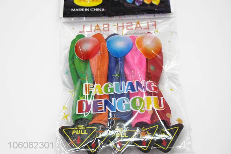 Cheap Price 5pcs Light Up Happy Birthday Baloons