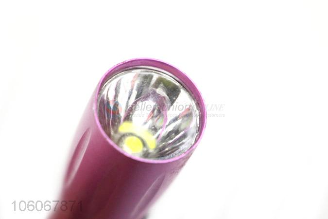 High quality colored aluminum alloy led torch flashlight