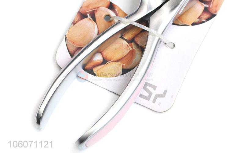 OEM factory kitchen supplies zinc alloy garlic press