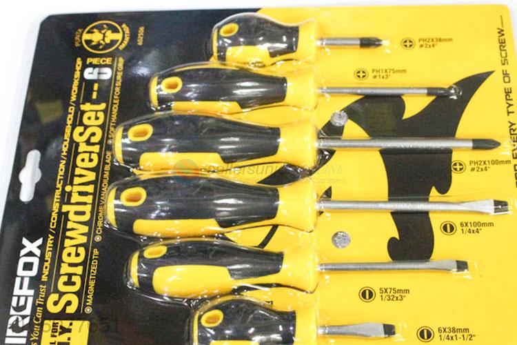 Delicate Design 6 Pieces Steel Screwdriver Set