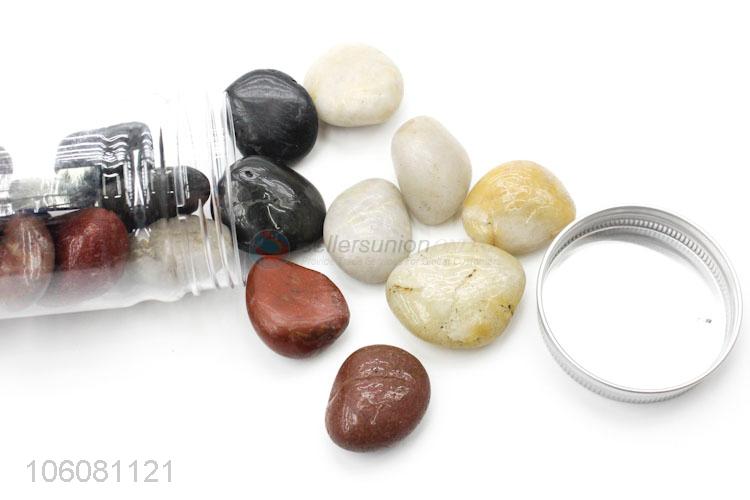 Hot selling color polished pebbles stone for decoration