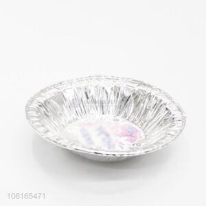 Factory Price Round Disposable Aluminum Foil Eggtart Cups Mini Cake Trays