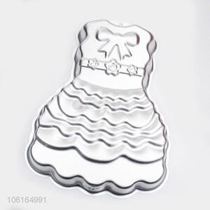 Unique Design Aluminium Alloy Molds Diy Dress Shape Baking Cake Molds