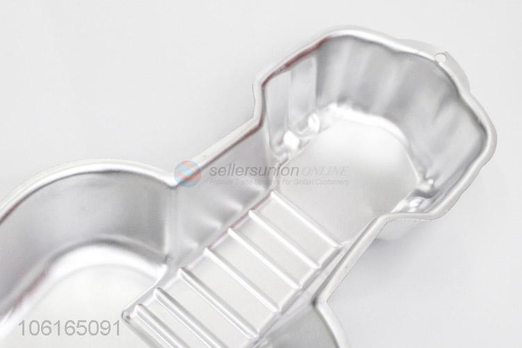 Fashion Design Guitar Shape Aluminum Alloy Nonstick Round Cake Mold Baking Mould