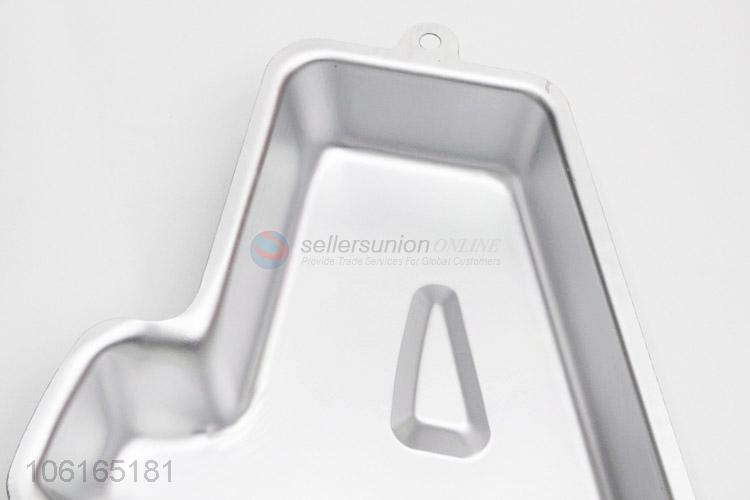 High Quality Aluminum Cake Pan Baking Tools Cake Mold Dress Number Shape