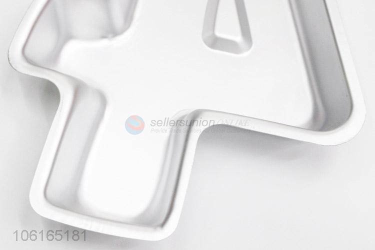 High Quality Aluminum Cake Pan Baking Tools Cake Mold Dress Number Shape