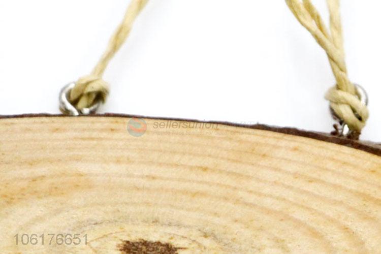 Factory Sales DIY Keyring Wooden Key Chain