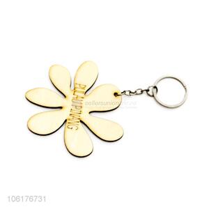 Factory Promotional  Flower Shape Girl Bag Key Chains